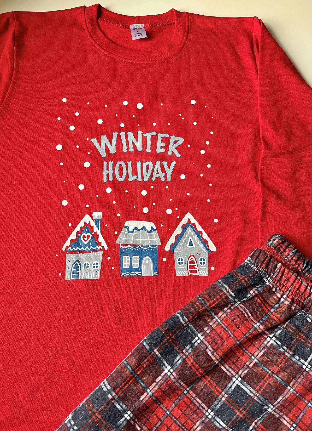 Піжама дитяча тепла Winter Holiday - Зображення 4