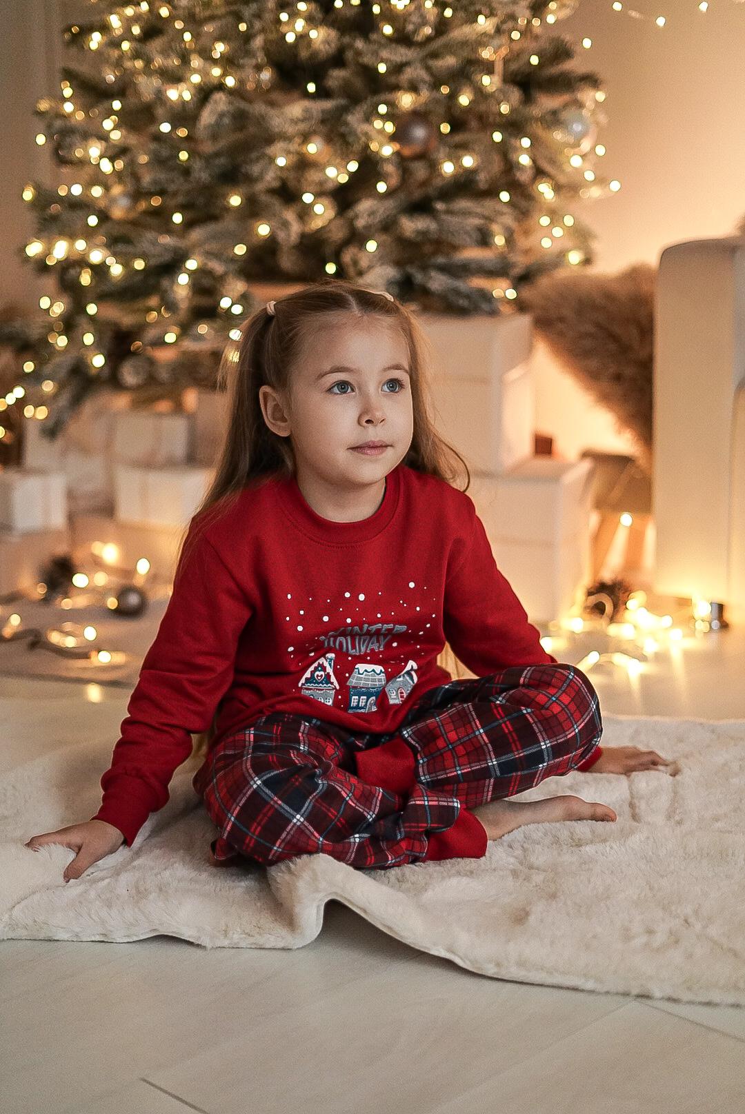 Піжама дитяча тепла Winter Holiday